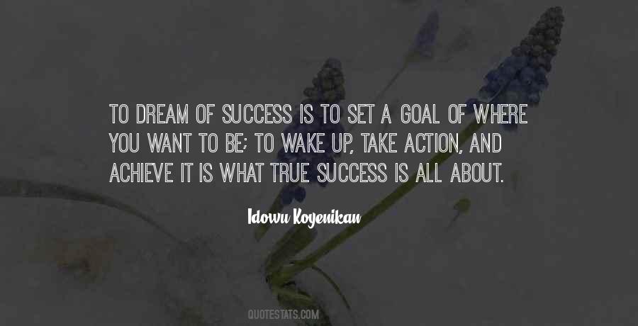Quotes About Goal And Success #721520