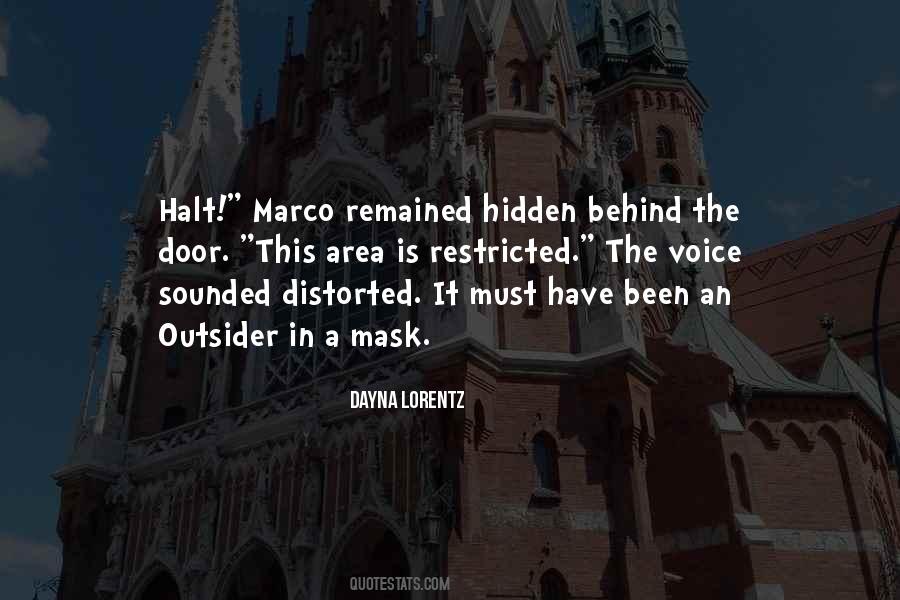 Hidden Door Quotes #1527100