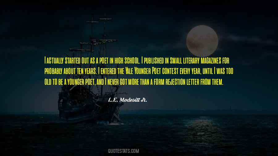 Ten Years Old Quotes #590616