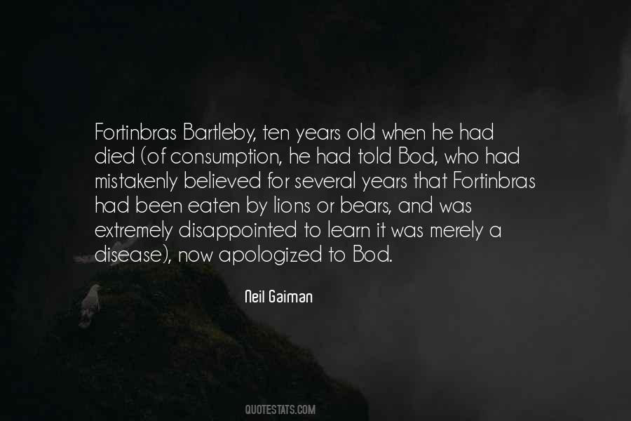 Ten Years Old Quotes #777821