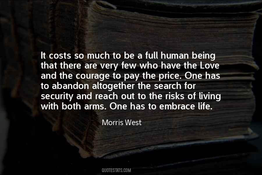 The Cost Of Living Quotes #222236