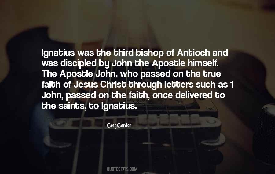 Quotes About The Apostle John #1101149