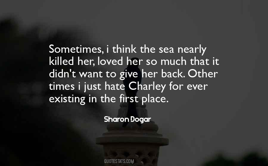Back To Sea Quotes #1546851