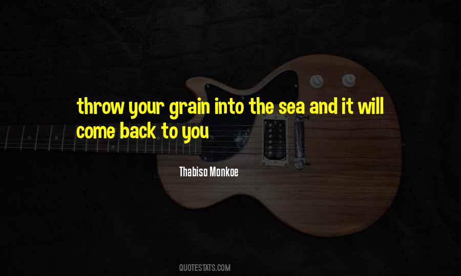 Back To Sea Quotes #343344