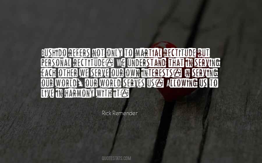 Quotes About Serving Each Other #1878149