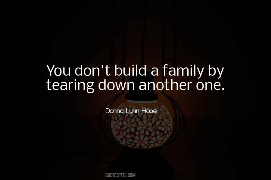 Build A Family Quotes #1807467