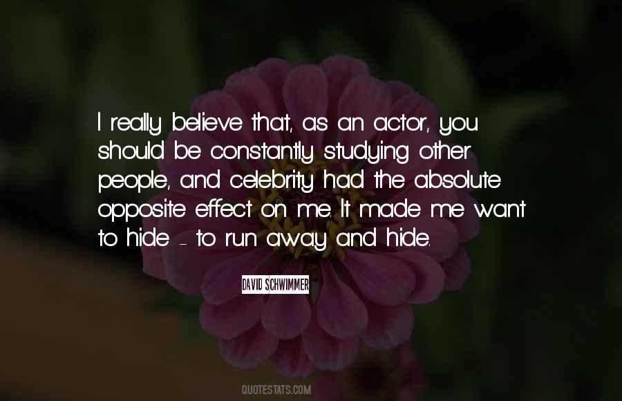 I Want To Run Away Quotes #1523063
