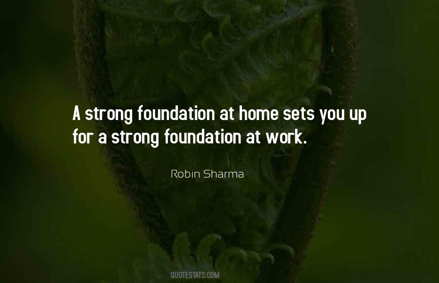 Strong Work Quotes #532237