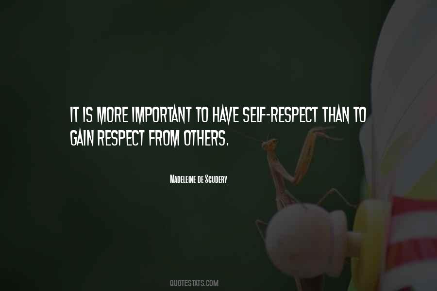 Gain Respect Quotes #1134969