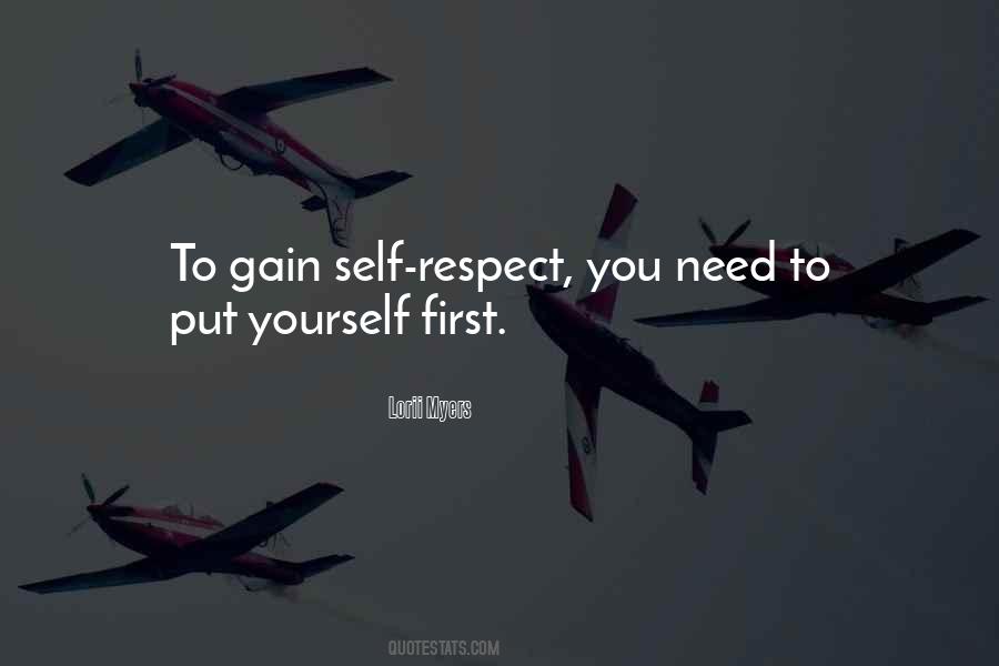 Gain Respect Quotes #32467