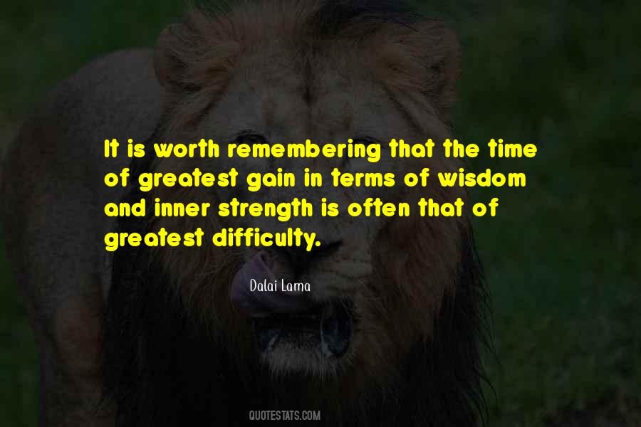 Gain Strength Quotes #368614