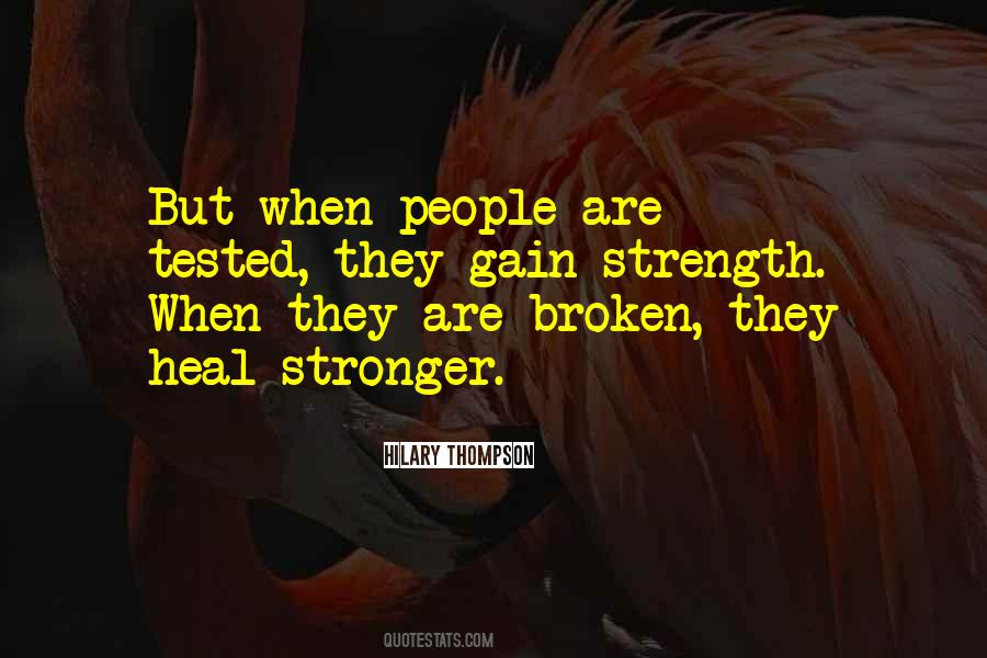 Gain Strength Quotes #928796