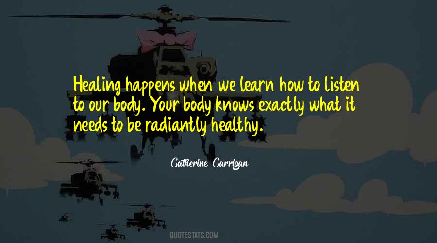 How To Be Healthy Quotes #1735679
