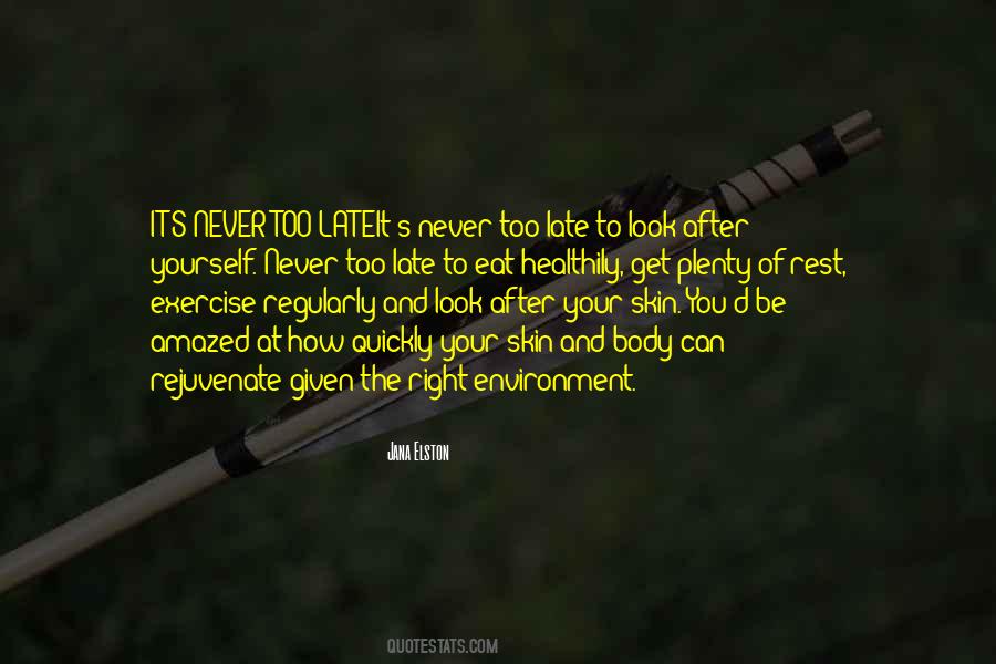 How To Be Healthy Quotes #875297