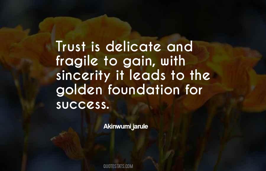 Gain Trust Quotes #1652049