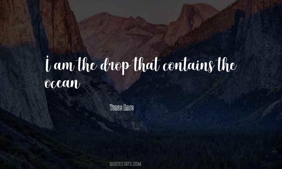 I Am The Ocean Quotes #1394455