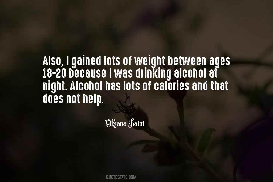 Gained Weight Quotes #1065541