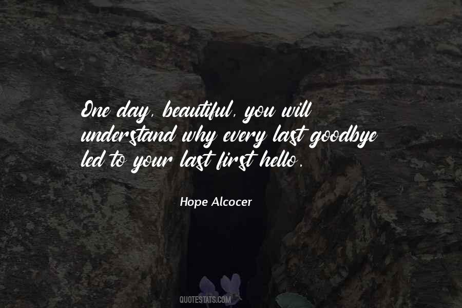 Our Last Goodbye Quotes #1142261