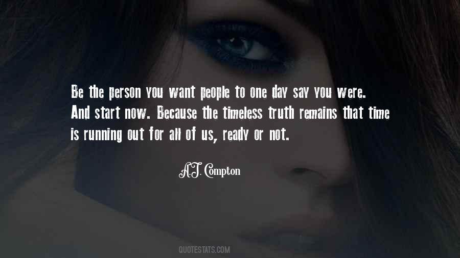 The Person You Want Quotes #1566824