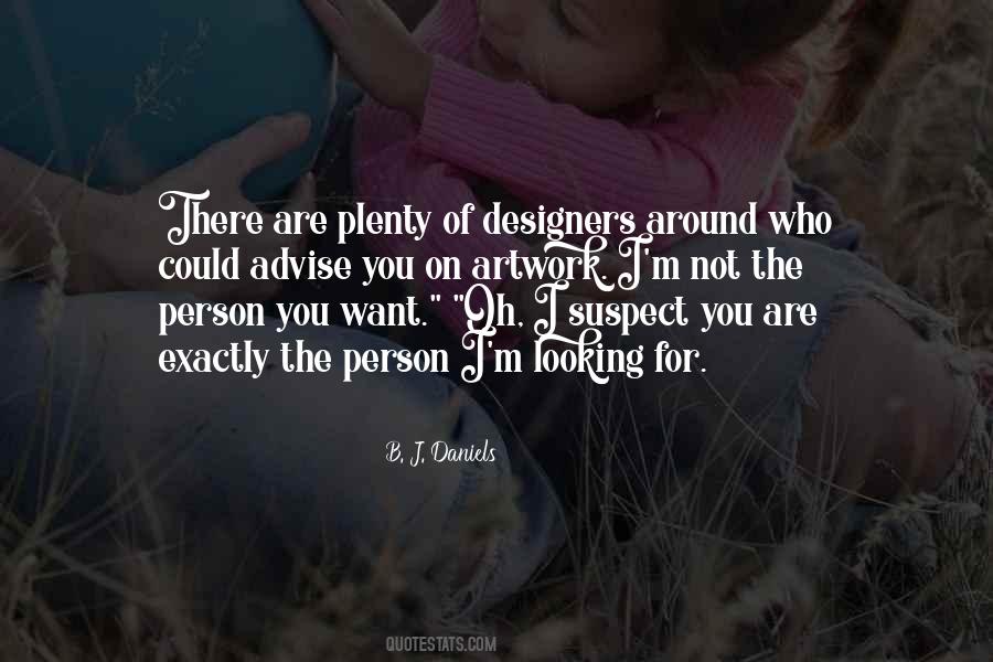 The Person You Want Quotes #598888