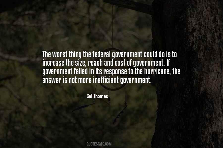 Quotes About The Federal Government #1155684