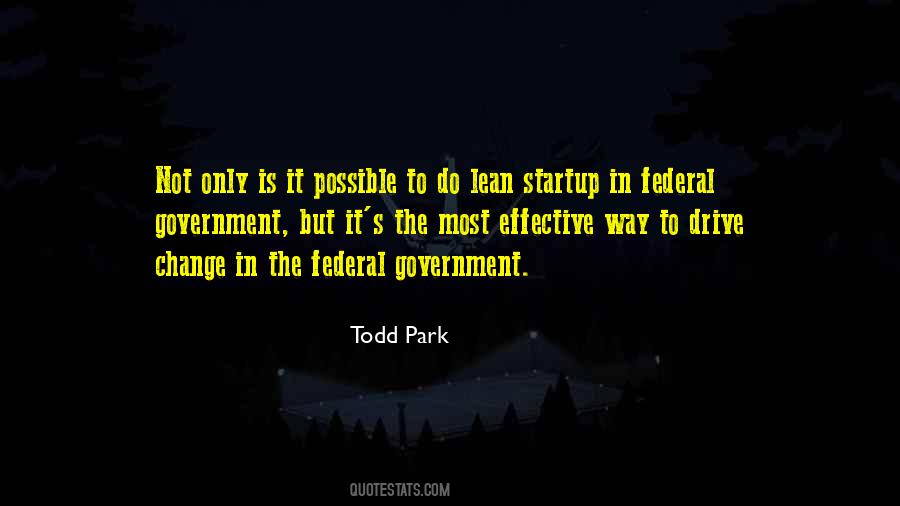 Quotes About The Federal Government #1161783