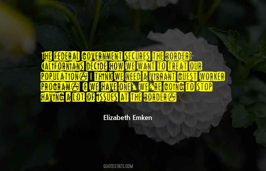 Quotes About The Federal Government #1267097