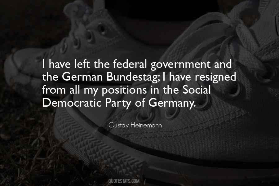 Quotes About The Federal Government #1275616