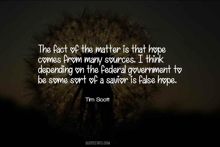 Quotes About The Federal Government #1311426