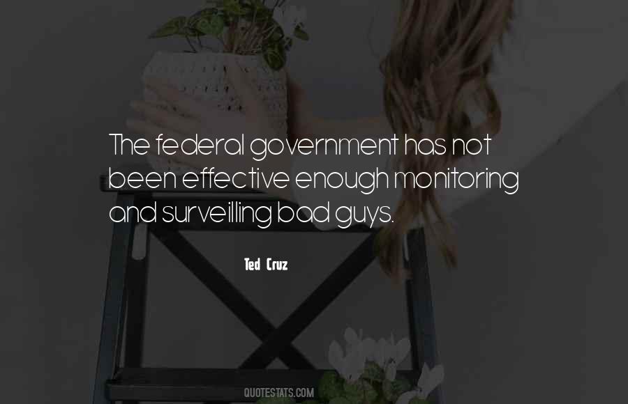 Quotes About The Federal Government #963412