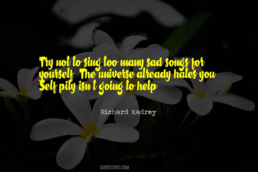 Self Sad Quotes #1593773