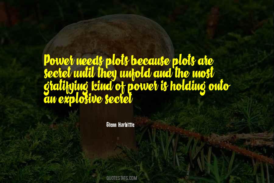 Quotes About Holding Power #1073922