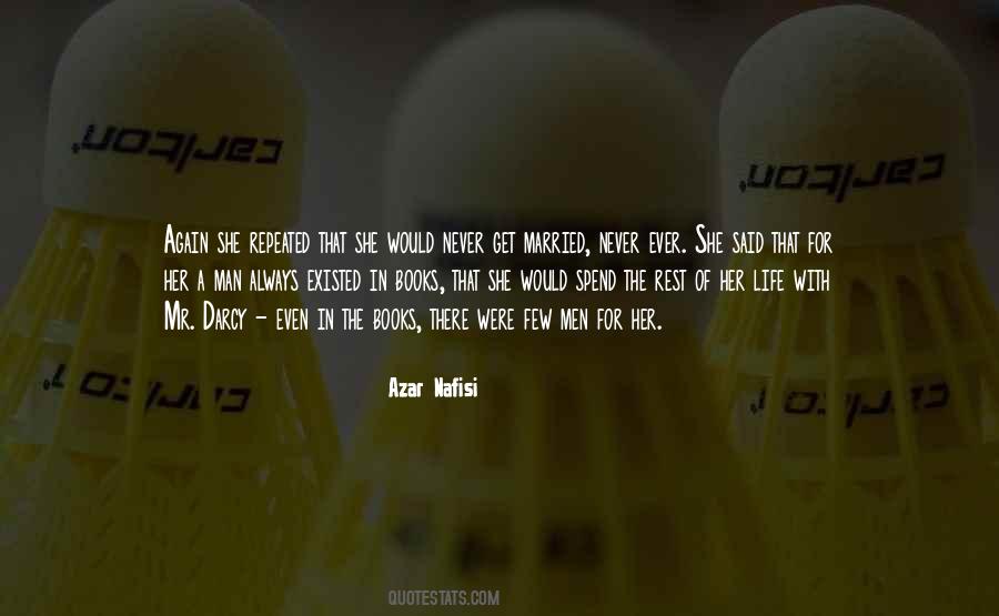 I Will Never Get Married Again Quotes #472513