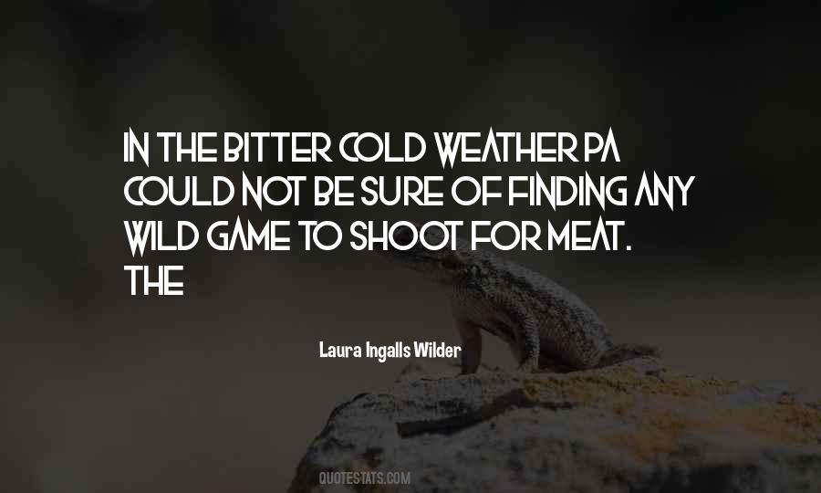 Wild Weather Quotes #901161