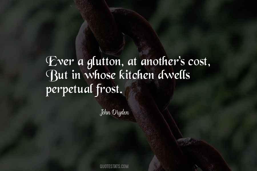 Quotes About Glutton #748582