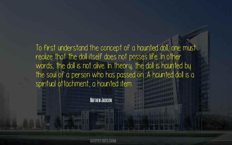 Haunted Doll Quotes #1661603 Haunted Doll Quotes #1661603