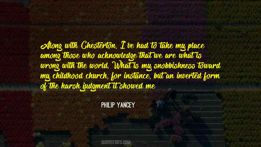 Quotes About Childhood Place #1184261