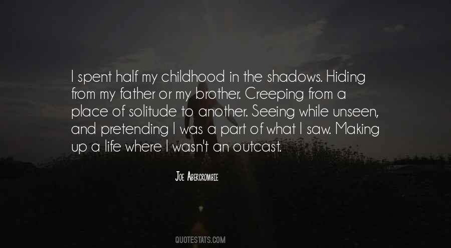 Quotes About Childhood Place #1589594