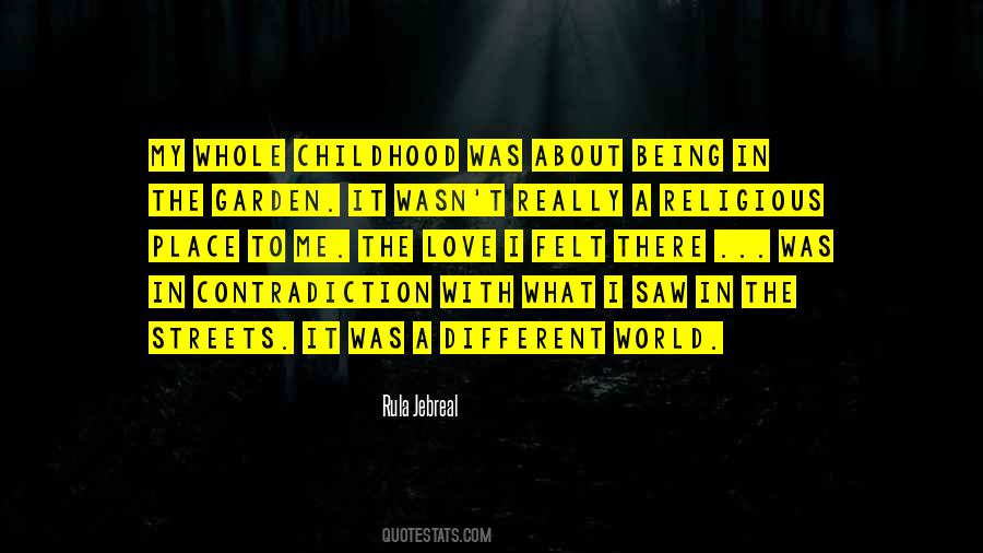 Quotes About Childhood Place #687919