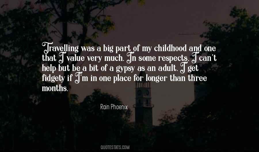 Quotes About Childhood Place #806672