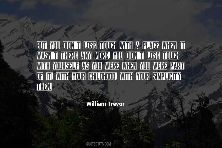 Quotes About Childhood Place #859716