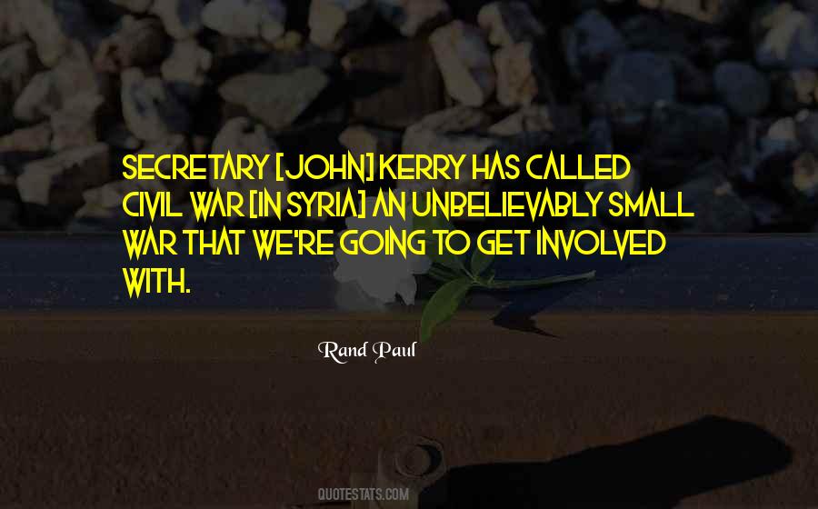 Do Not Get Involved Quotes #12992