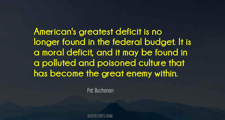 Quotes About The Federal Budget #1169100