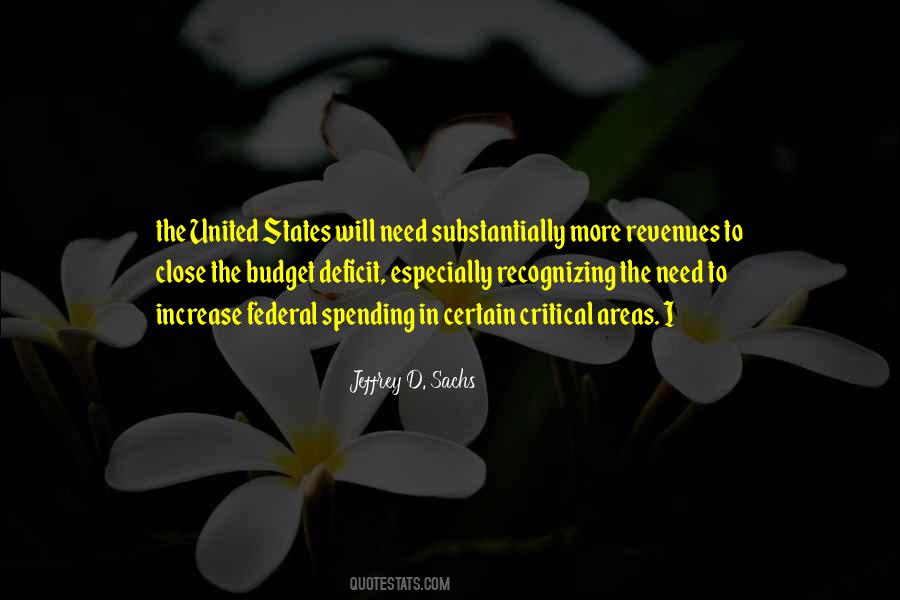 Quotes About The Federal Budget #1270960