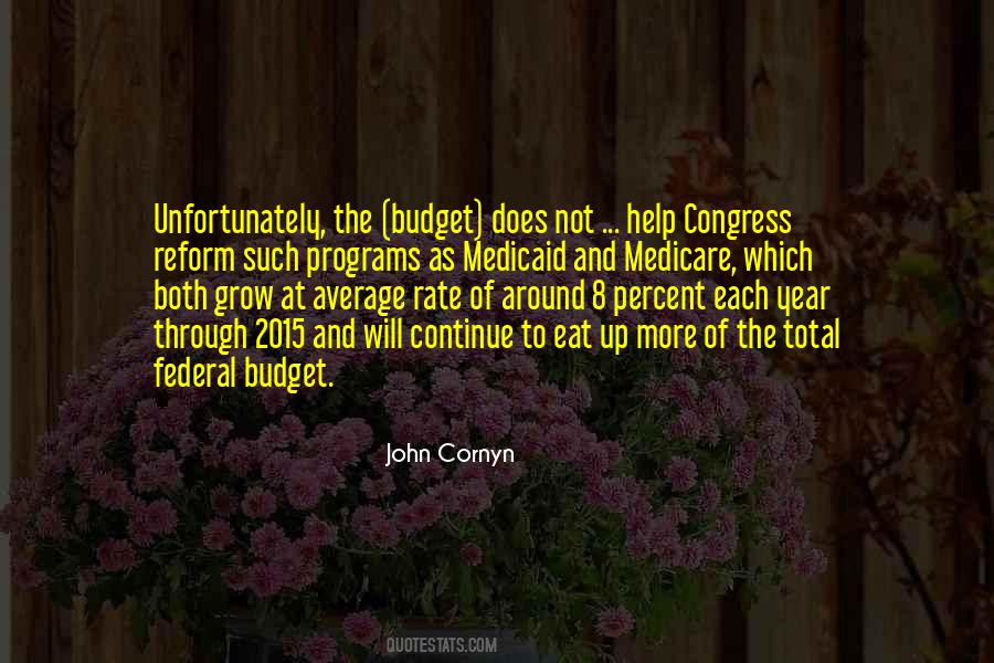 Quotes About The Federal Budget #217218