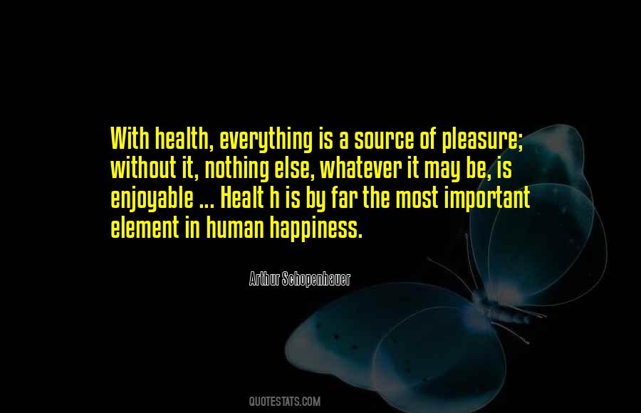 Health Happiness Quotes #1130847