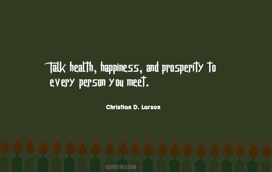 Health Happiness Quotes #1394712