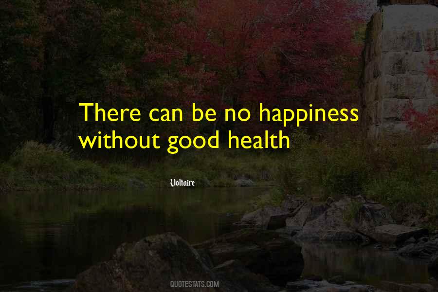 Health Happiness Quotes #1439567