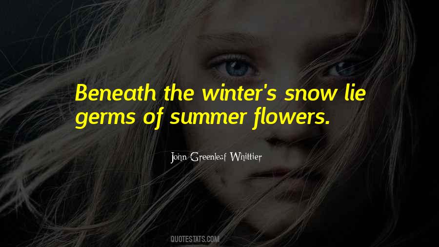 Flowers Summer Quotes #993365