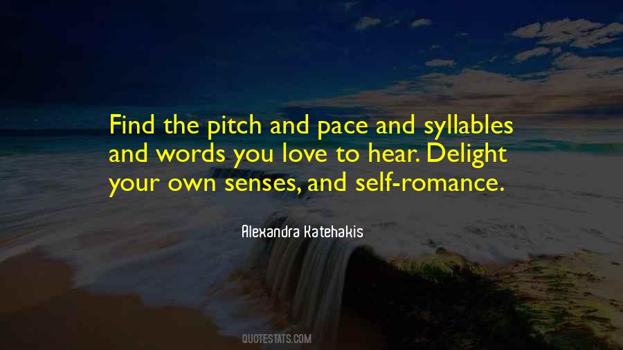 Self Romance Quotes #394023